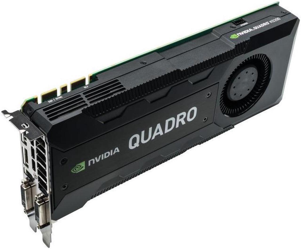 Nvidia Quadro K5200 8GB GDDR5 256-Bit PCI Express 3.0 x16 Full Height Video Card