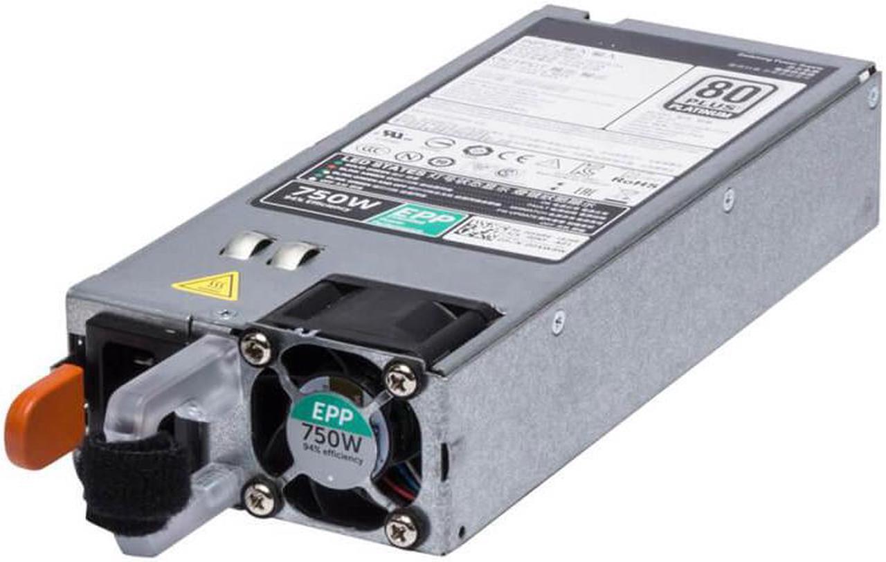 Main image of DELL 750W 220V Redundant Power Supply for PowerEdge R730XD Server PN: CWKMX