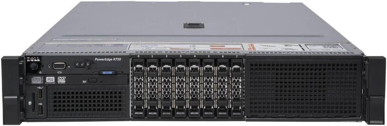 Dell PowerEdge R730 8 x 2.5" Hot Plug E5-2630 V3 Eight Core 2.4Ghz 16GB H330