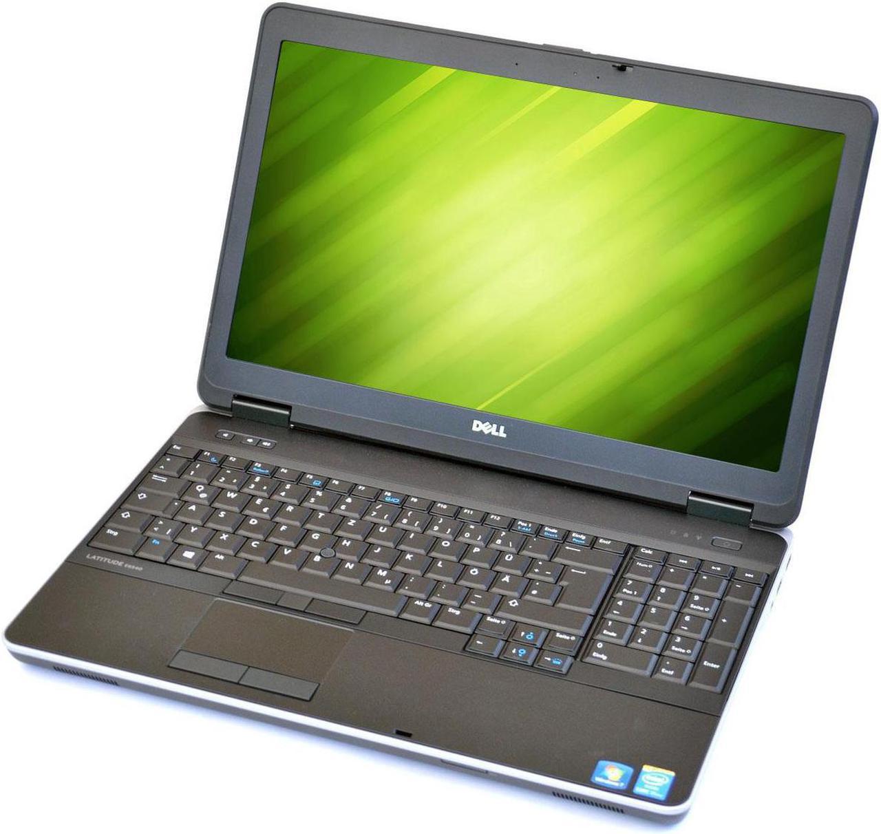 Dell Latitude E6540 Intel i7 Dual Core 2900MHz 320Gig Serial ATA 4GB DVD ROM 15.0" WideScreen LCD Windows 10 Professional 64 Bit Laptop Notebook