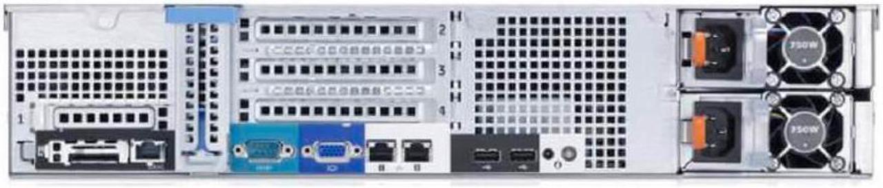 Alt view image 3 of 3 - Dell PowerEdge R520 8x 3.5" Hot Plug 2x E5-2407 Quad Core 2.2Ghz 128GB H310 2x 750W