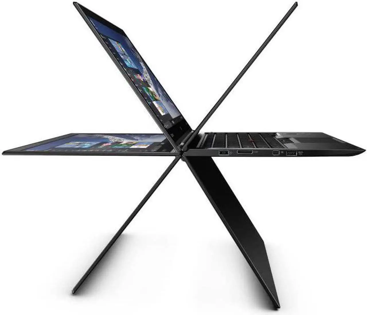 Alt view image 6 of 9 - OLED 2016 Lenovo ThinkPad Carbon X1 Yoga Premium Convertible Windows 10 Pro Laptop - Intel i7-6600U, 1TB SSD, 16GB RAM, 14" WQHD OLED 2560x1440 Touchscreen with Stylus Pen