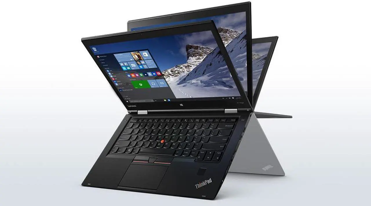 Alt view image 2 of 4 - Lenovo ThinkPad X1 Yoga Multimode Ultrabook - Windows 10 Pro - Intel i7-6600U, 512GB SSD NVMe-PCIe, 16GB RAM, 14" WQHD IPS 2560x1440 Touchscreen w/ Pen Input, Fingerprint Reader, Thin & Light