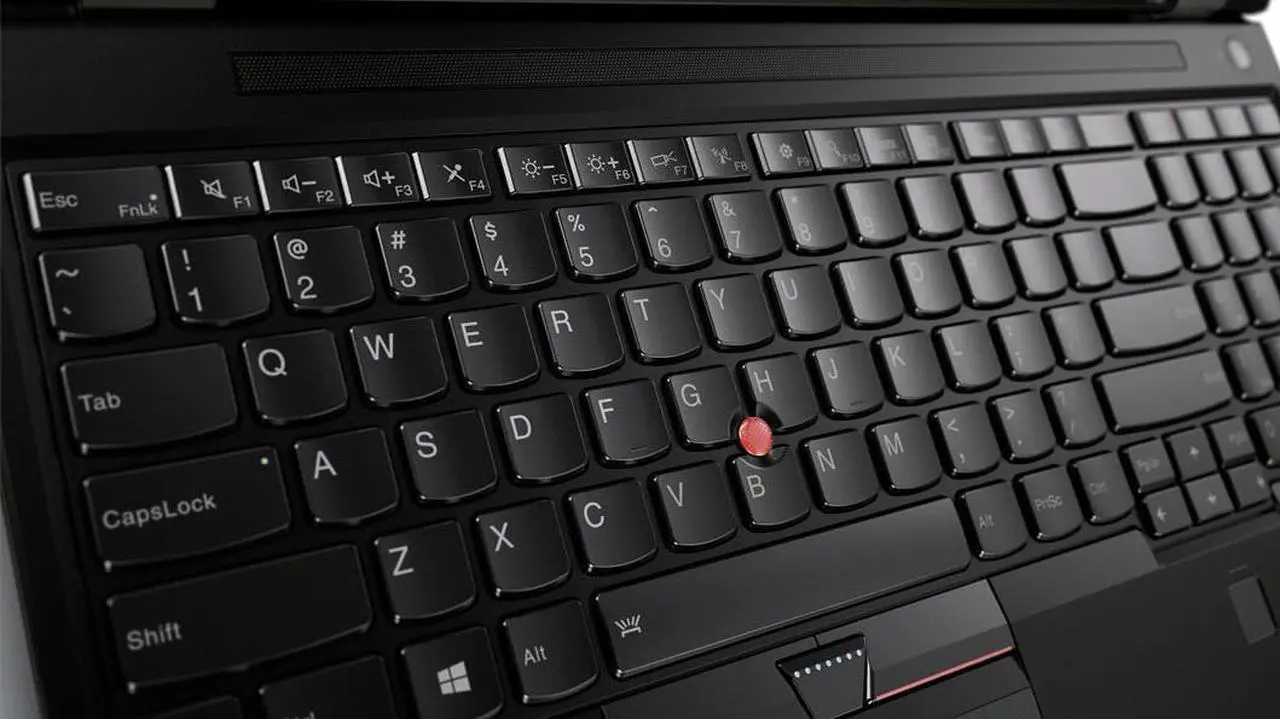 Alt view image 5 of 6 - Lenovo ThinkPad P50 Mobile Workstation Laptop - Windows 8.1 Pro - Intel i7-6700HQ, 64GB RAM, 1TB SSD, 15.6" FHD IPS (1920x1080) Display, NVIDIA Quadro M1000M, Fingerprint Reader, AC Wi-Fi