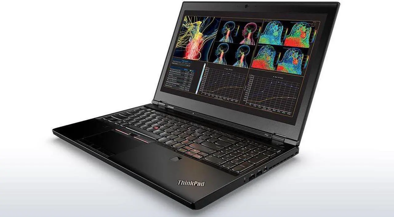 Alt view image 4 of 6 - Lenovo ThinkPad P50 Mobile Workstation Laptop - Windows 8.1 Pro - Intel i7-6700HQ, 64GB RAM, 1TB SSD, 15.6" FHD IPS (1920x1080) Display, NVIDIA Quadro M1000M, Fingerprint Reader, AC Wi-Fi