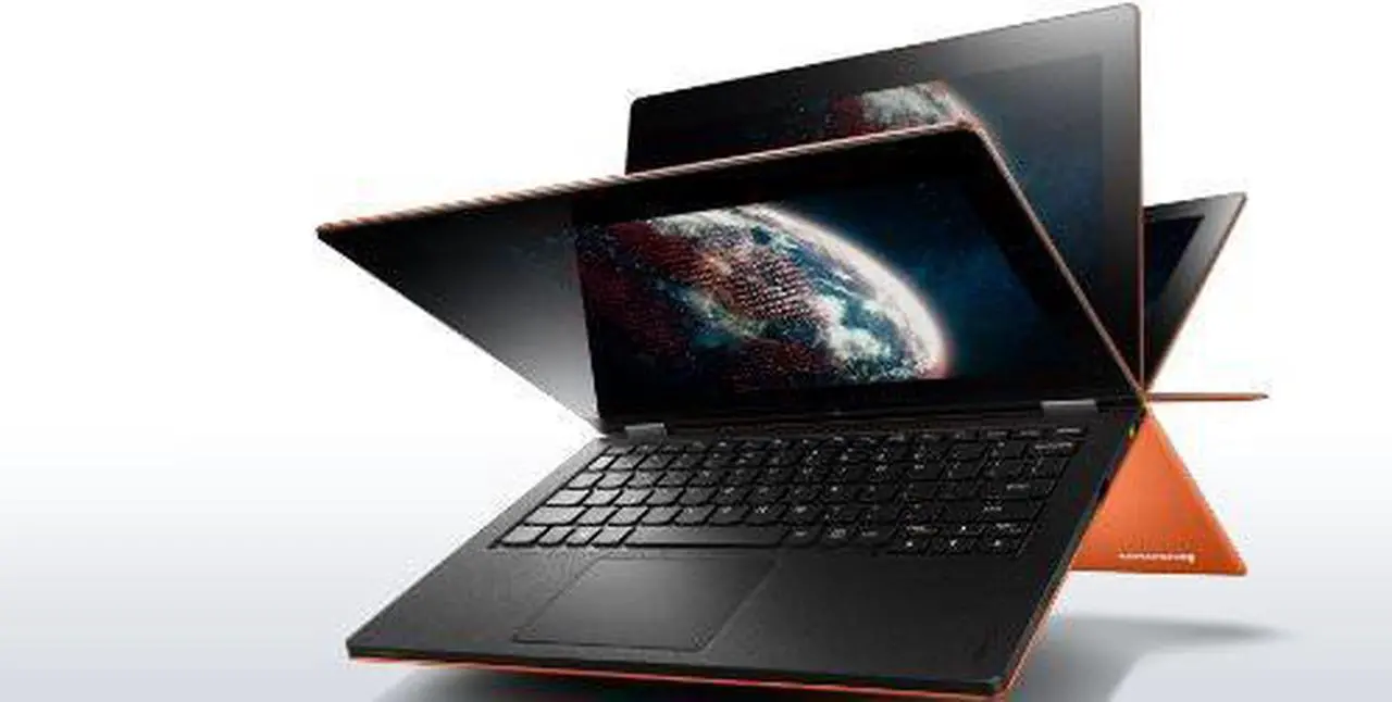 Main image of Lenovo Yoga 13 Ultrabook - Windows 8.1 - Intel Core i5-3337U, 8GB RAM, 128GB SSD, 13.3" Multi-Touch HD+ IPS Display (1600x900), Clementine Orange