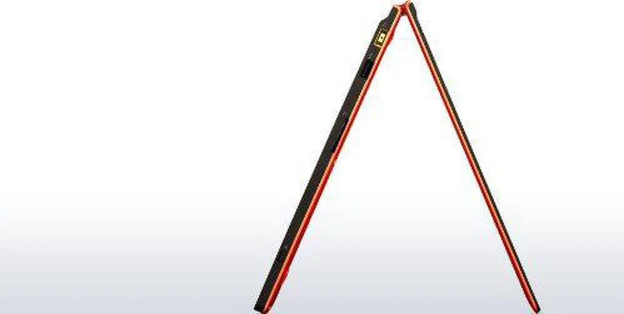 Alt view image 4 of 4 - Lenovo Yoga 13 Ultrabook - Windows 8.1 - Intel Core i5-3337U, 8GB RAM, 128GB SSD, 13.3" Multi-Touch HD+ IPS Display (1600x900), Clementine Orange