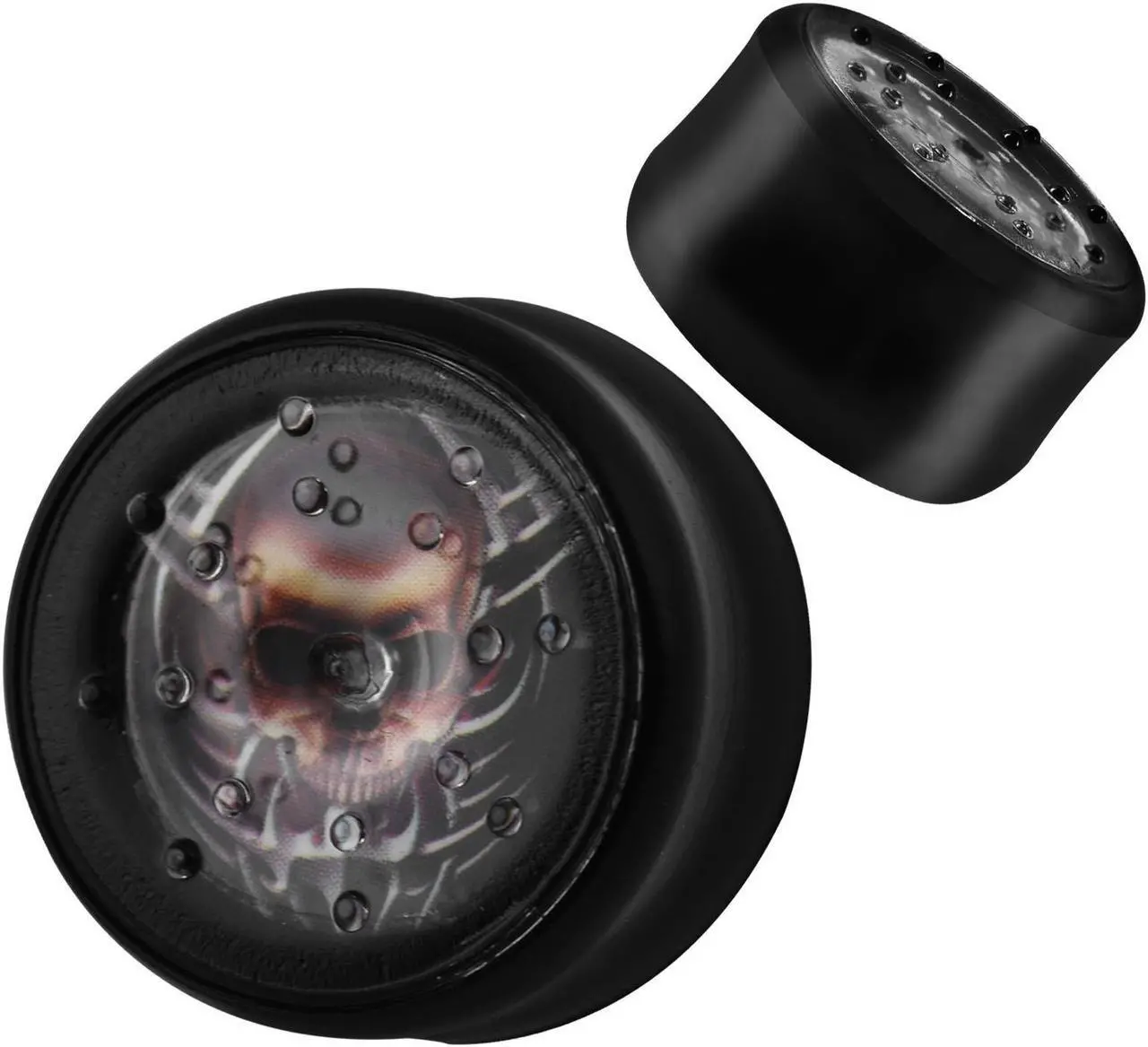 Alt view image 2 of 6 - Jelly ProCap for PS4 Dualshock 4 Controller Analog Thumb Stick Grip Skull Head