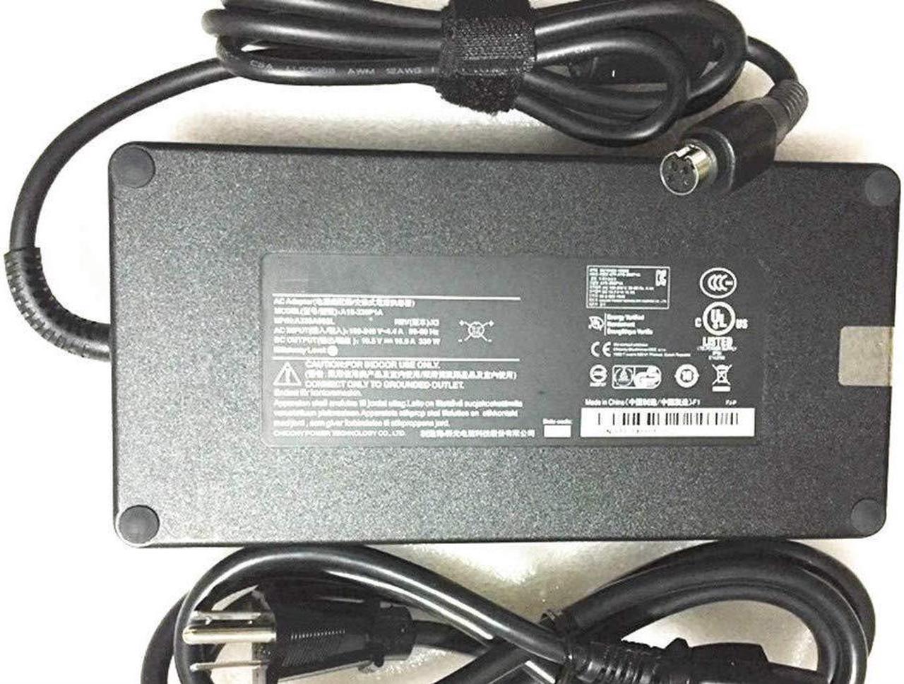 Replacement AC Adapter 330W 16.9a AC Adapter for Sager NP7280 NP7282 NP9370 NP9570 A15-330P1A X7200 A330A002A A300A001L