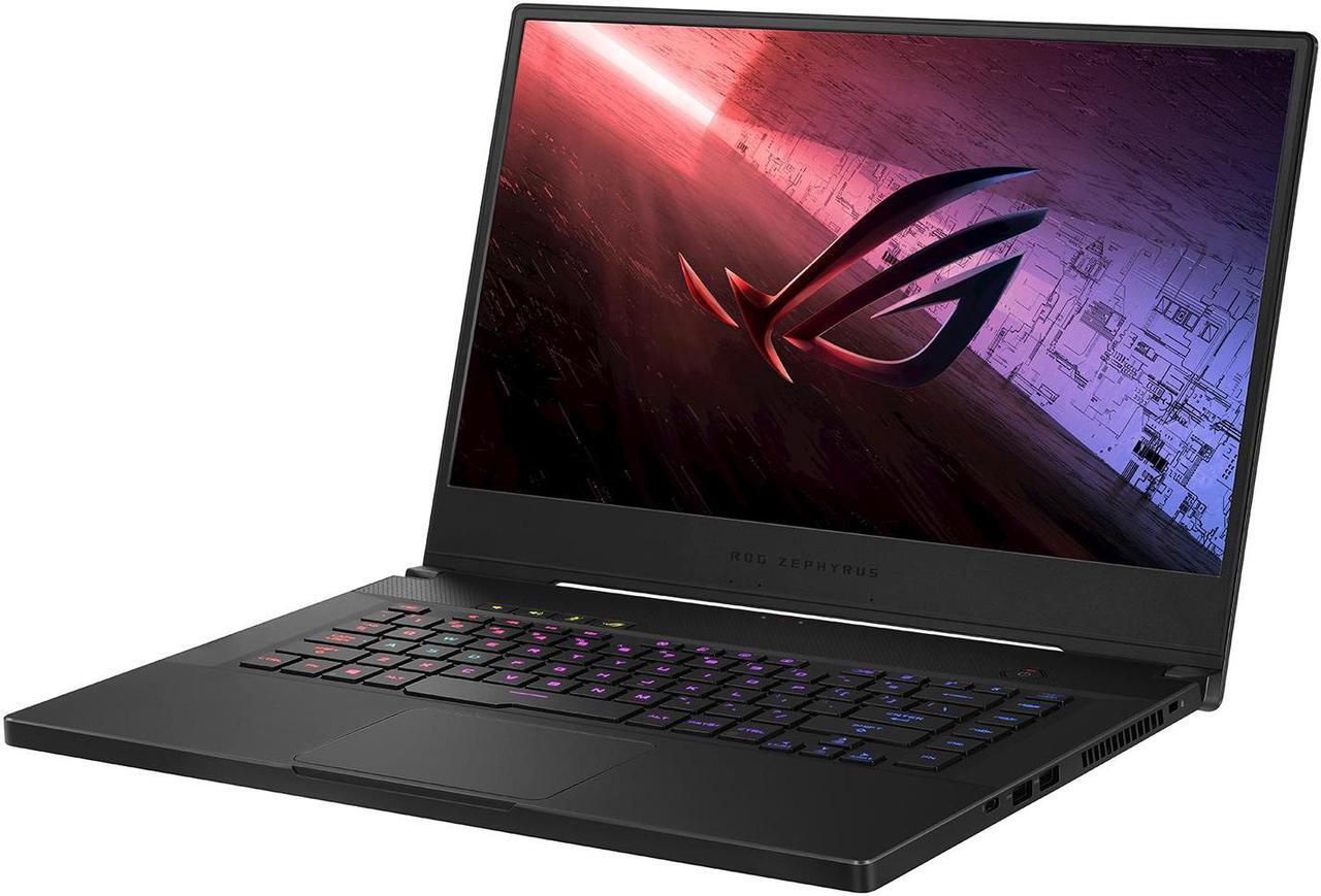 Alt view image 2 of 6 - ASUS ROG Zephyrus S15 Gaming & Entertainment Laptop (Intel i7-10875H 8-Core, 16GB RAM, 2x512GB PCIe SSD (1TB), 15.6" Full HD (1920x1080), NVIDIA RTX 2070 Super, Wifi, Bluetooth, Win 10 Pro)