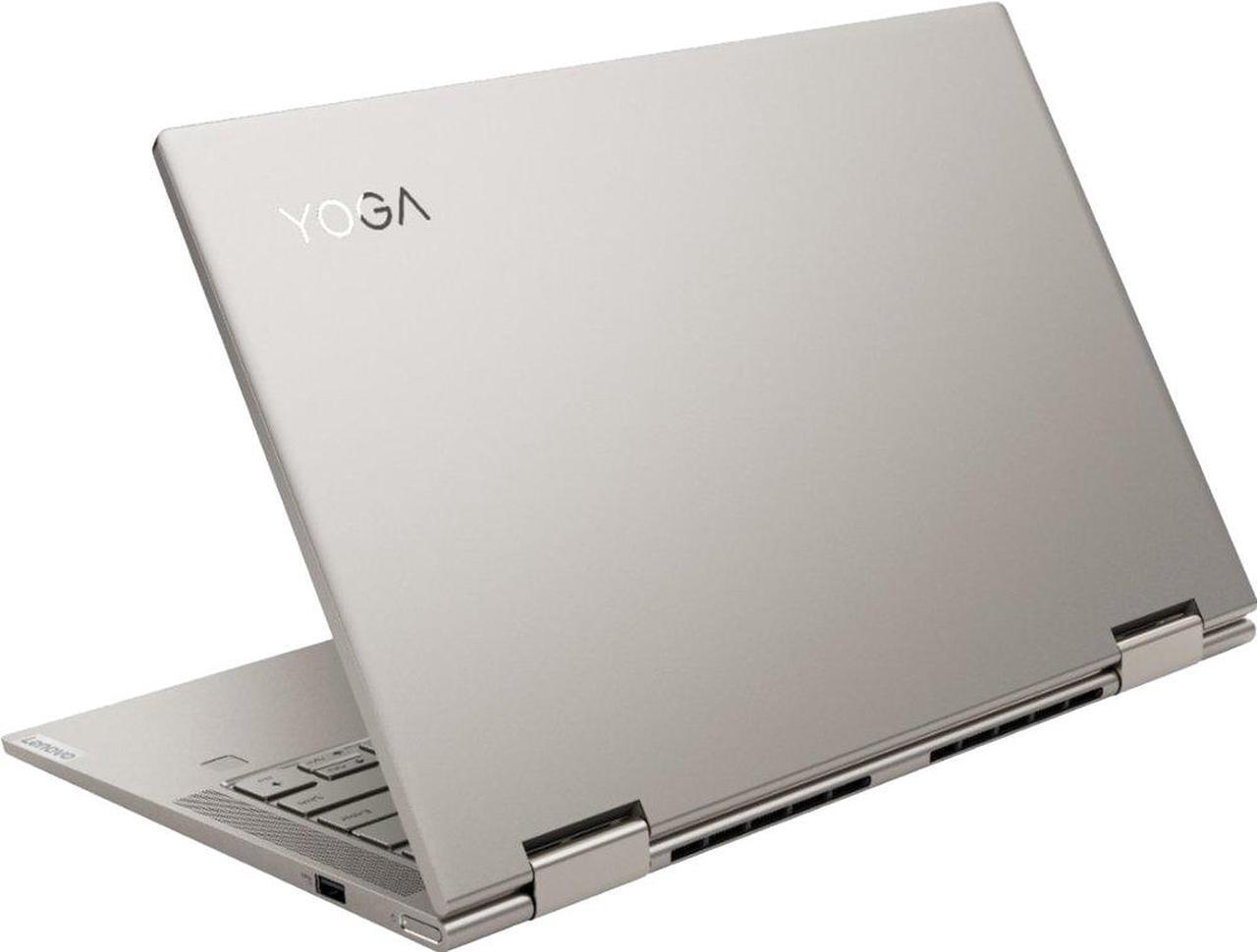 Alt view image 11 of 12 - Lenovo Yoga C740-14IML Home and Business Laptop (Intel i5-10210U 4-Core, 8GB RAM, 512GB m.2 SATA SSD, 14.0" Touch  Full HD (1920x1080), Intel UHD Graphics, Fingerprint, Wifi, Bluetooth, Win 10 Home)