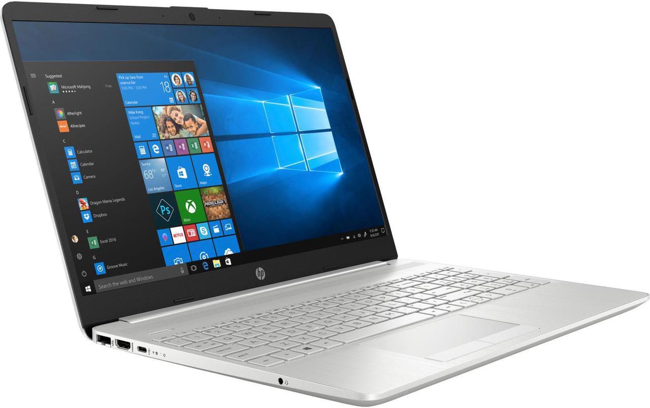Alt view image 2 of 5 - HP  15-dw3033dx Everyday Value Laptop (Intel i3-1115G4 2-Core, 16GB RAM, 256GB PCIe SSD, 15.6" Full HD (1920x1080), Intel UHD, Fingerprint, Wifi, Bluetooth, Webcam, 2xUSB 3.0, 1xHDMI, Win 10 Home)
