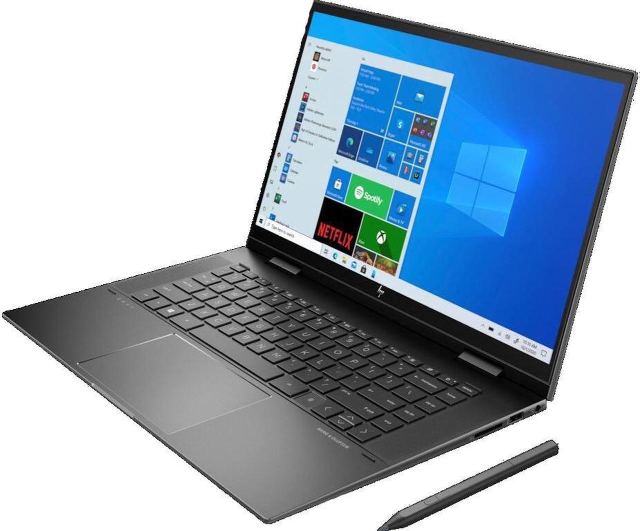 Alt view image 3 of 5 - HP ENVY x360 15 Home & Entertainment 2-in-1 Laptop (AMD Ryzen 7 5700U 8-Core, 16GB RAM, 256GB PCIe SSD, 15.6" Touch  Full HD (1920x1080), AMD Radeon, Active Pen, Wifi, Bluetooth, Win 10 Home)