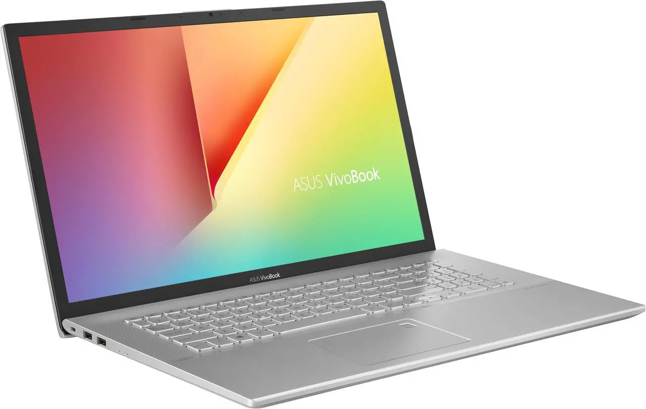 Alt view image 2 of 5 - ASUS VivoBook 17.3" FHD IPS Laptop (Intel i5-1035G1 4-Core, 12GB RAM, 512GB m.2 SATA SSD + 1TB  HDD, Intel UHD, Backlit KYB, Fingerprint, WiFi 6, Bluetooth 5.1, HD Webcam, 1xUSB 3.2, Win 10 Pro)