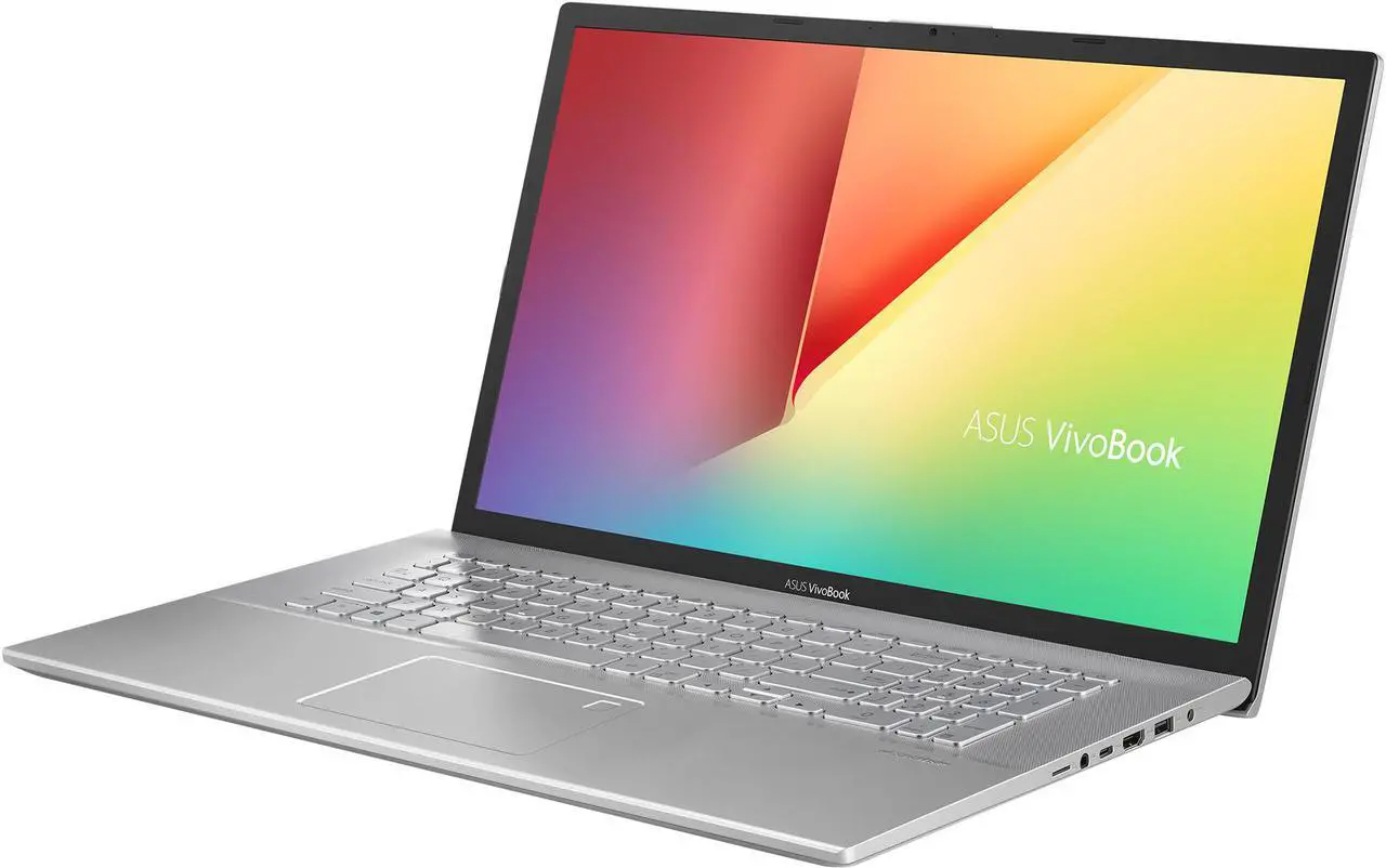 Alt view image 3 of 5 - ASUS VivoBook 17.3" FHD IPS Laptop (Intel i5-1035G1 4-Core, 12GB RAM, 512GB m.2 SATA SSD + 1TB  HDD, Intel UHD, Backlit KYB, Fingerprint, WiFi 6, Bluetooth 5.1, HD Webcam, 1xUSB 3.2, Win 10 Pro)