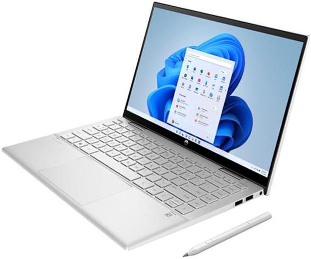 Alt view image 2 of 6 - HP Pavilion x360 14 Home & Business 2-in-1 Laptop (Intel i3-1125G4 4-Core, 14.0" 60Hz Touch HD (1366x768), Intel UHD, 32GB RAM, 512GB m.2 SATA SSD, Wifi, HDMI, Webcam, Bluetooth, Win 11 Pro)