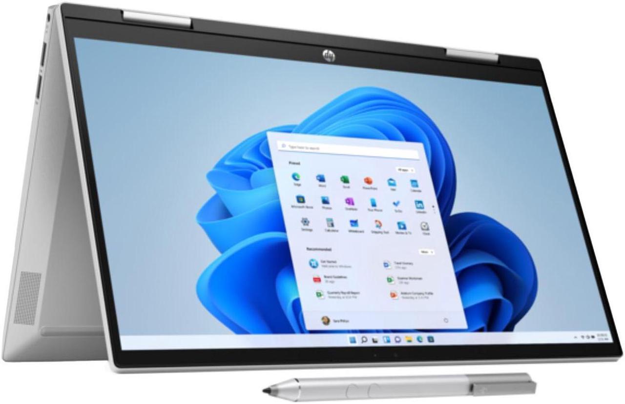 Alt view image 3 of 6 - HP Pavilion x360 14 Home & Business 2-in-1 Laptop (Intel i3-1125G4 4-Core, 14.0" 60Hz Touch HD (1366x768), Intel UHD, 32GB RAM, 512GB m.2 SATA SSD, Wifi, HDMI, Webcam, Bluetooth, Win 11 Pro)