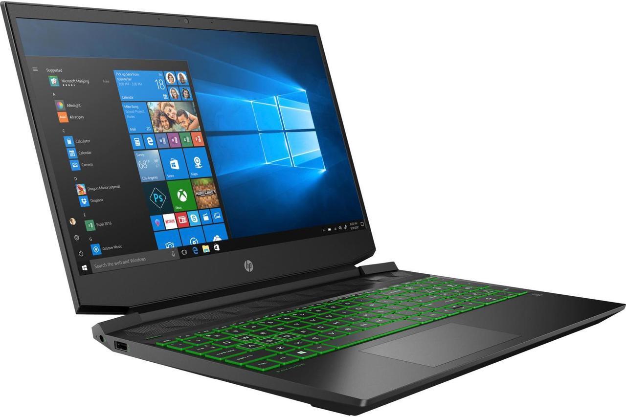 Alt view image 2 of 7 - HP Pavilion 15z Gaming & Entertainment Laptop (AMD Ryzen 5 5600H 6-Core, 15.6" 144Hz Full HD (1920x1080), NVIDIA GTX 1650, 8GB RAM, 256GB SSD, Backlit KB, Wifi, HDMI, Webcam, Win 11 Home)