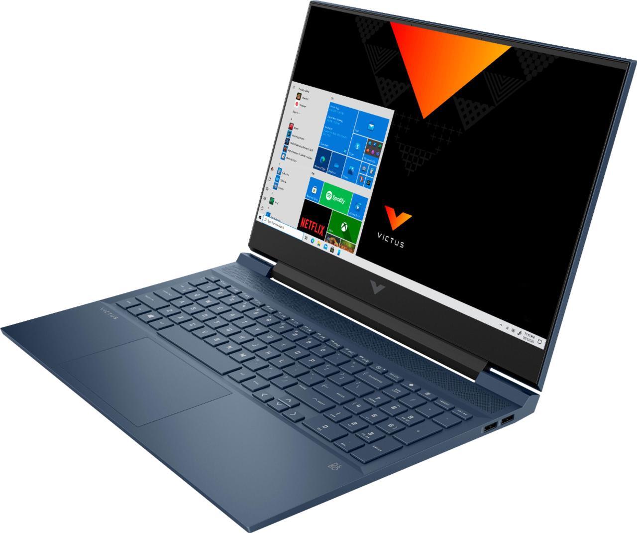 Alt view image 3 of 5 - HP Victus 16 Gaming & Entertainment Laptop (Intel i5-11400H 6-Core, 16.1" 60Hz Full HD (1920x1080), GeForce RTX 3050, 8GB RAM, 256GB SSD, Backlit KB, Wifi, HDMI, Webcam, Bluetooth, Win 11 Home)