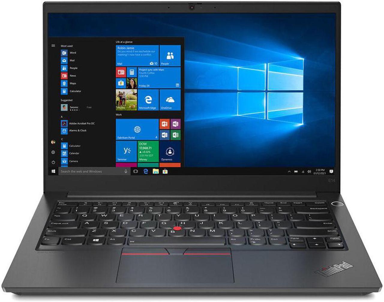 Lenovo ThinkPad E14 Gen 3 Home & Business Laptop (AMD Ryzen 7 5700U 8-Core, 14.0" 60Hz Full HD (1920x1080), AMD Radeon, 8GB RAM, 256GB PCIe SSD, Wifi, USB 3.2, HDMI, Webcam, Bluetooth, Win 11 Pro)