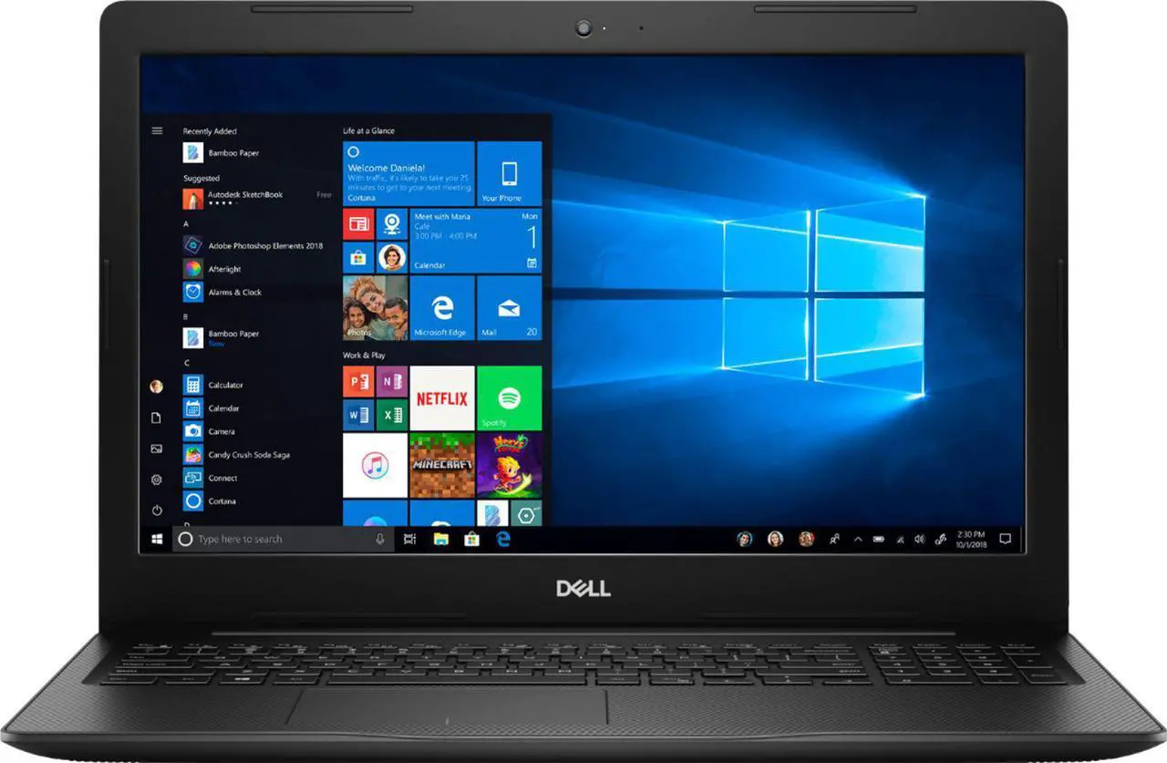 Main image of Dell Inspiron i3583 i7 Business Laptop 15.6" HD Display (Intel i7-8565U, 16GB DDR4, 128GB PCIe SSD, Intel UHD 620, HD Webcam, Bluetooth 5.0, Win 10 Home) (Renewed)