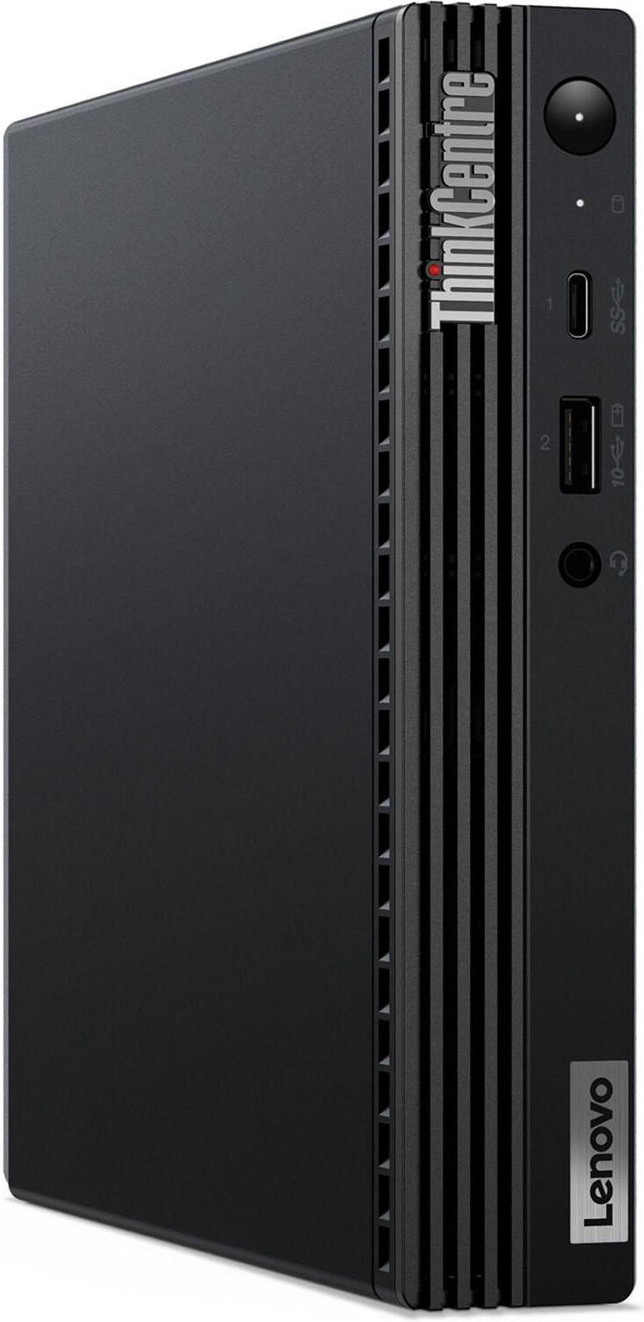 Alt view image 2 of 7 - Lenovo ThinkCentre M70q Tiny Home & Business Mini Desktop (Intel i3-10100T 4-Core, Intel UHD 630, 32GB RAM, 1TB SATA SSD, Wifi, USB 3.2, HDMI, Win 10 Pro) with Microsoft 365 Personal , Hub