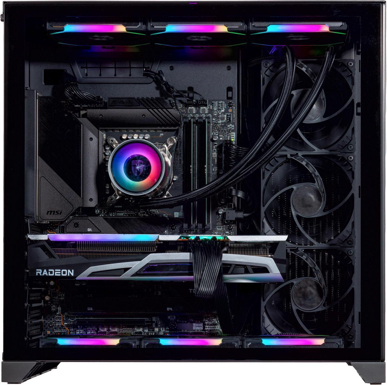 Alt view image 3 of 7 - Velztorm Orix Gaming Custom Desktop (Intel i9-12900K 16-Core, Radeon RX 6900 XT, 16GB DDR5 4800MHz RAM, 1TB m.2 SATA SSD, Wifi, USB 3.2, HDMI, Display Port, Win 10 Home)