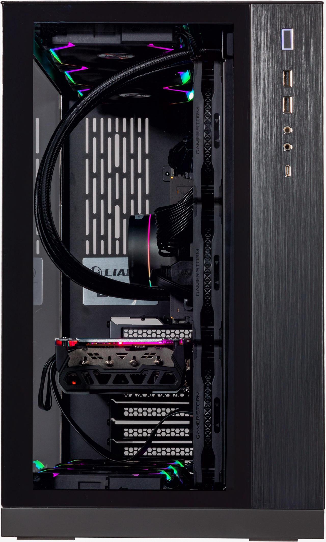 Alt view image 5 of 7 - Velztorm Orix Gaming Custom Desktop (Intel i9-12900K 16-Core, Radeon RX 6900 XT, 16GB DDR5 4800MHz RAM, 1TB m.2 SATA SSD, Wifi, USB 3.2, HDMI, Display Port, Win 10 Home)
