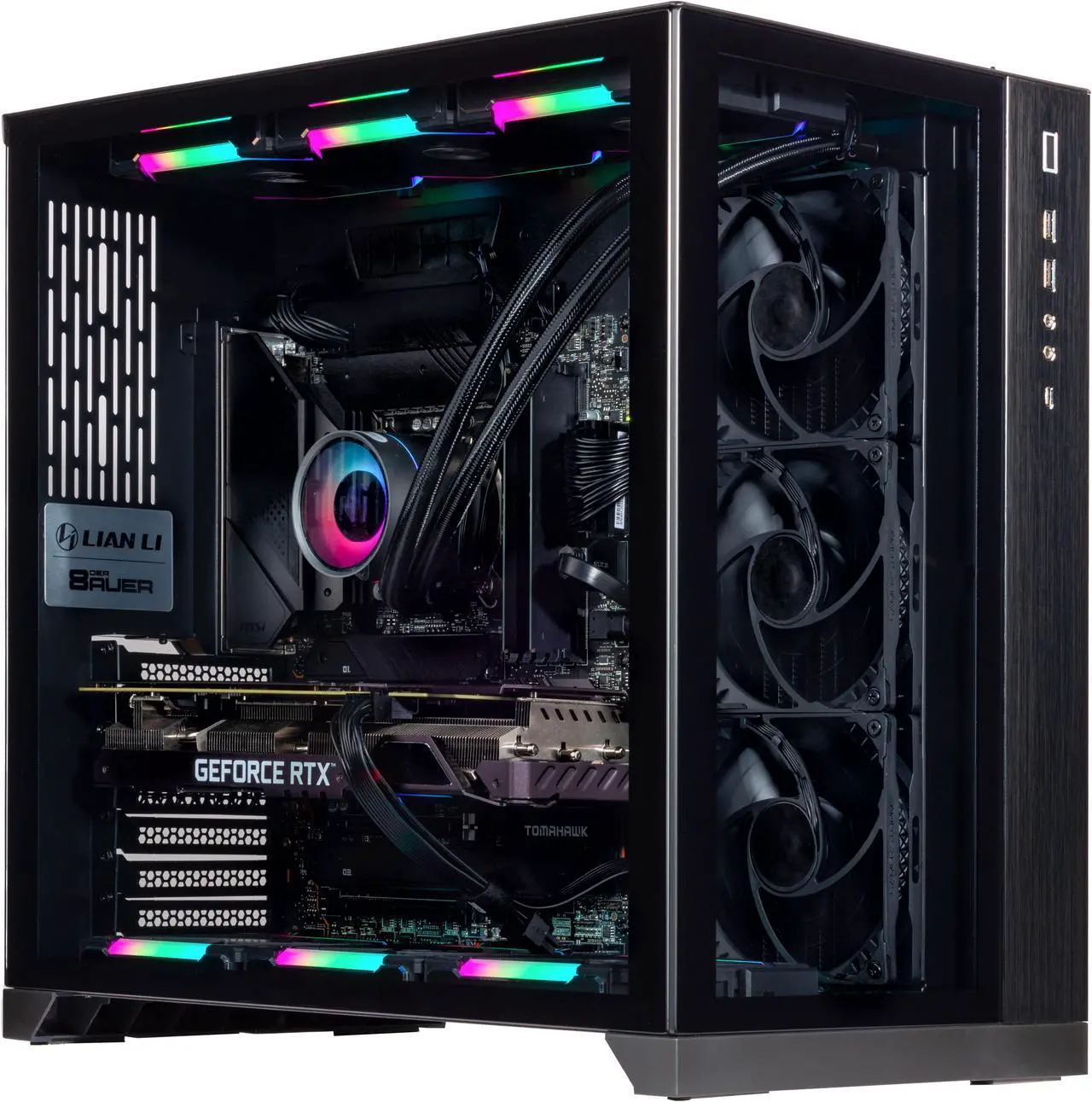 Main image of Velztorm Orix Gaming Custom Desktop (Intel i9-12900K 16-Core, GeForce RTX 3050, 32GB DDR5 4800MHz RAM, 1TB m.2 SATA SSD + 2TB  HDD, Wifi, USB 3.2, HDMI, Display Port, Win 10 Pro)
