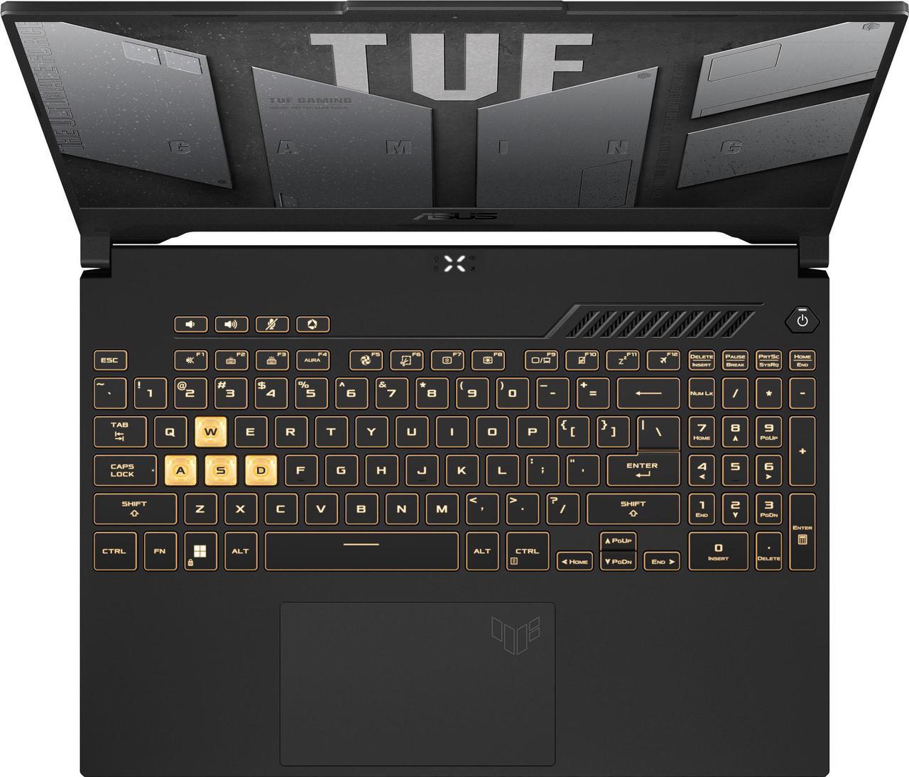 Alt view image 2 of 5 - ASUS TUF F15  Gaming & Entertainment Laptop (Intel i7-12700H 14-Core, 15.6" 144Hz Full HD (1920x1080), NVIDIA RTX 3060, 16GB DDR5 4800MHz RAM, 512GB SSD, Backlit KB, Win 11 Home) with 120W G4 Dock