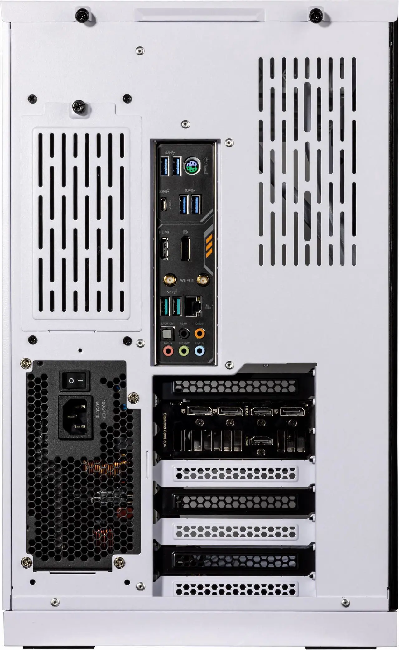 Alt view image 6 of 7 - Velztorm Lux Lyte Custom Built Gaming Desktop PC (AMD Ryzen 9 - 5900X 12-Core, Radeon RX 6900 XT, 32GB RAM, 1TB PCIe SSD + 2TB HDD (3.5), Wifi, USB 3.2, HDMI, Bluetooth, Display Port, Win 10 Home)