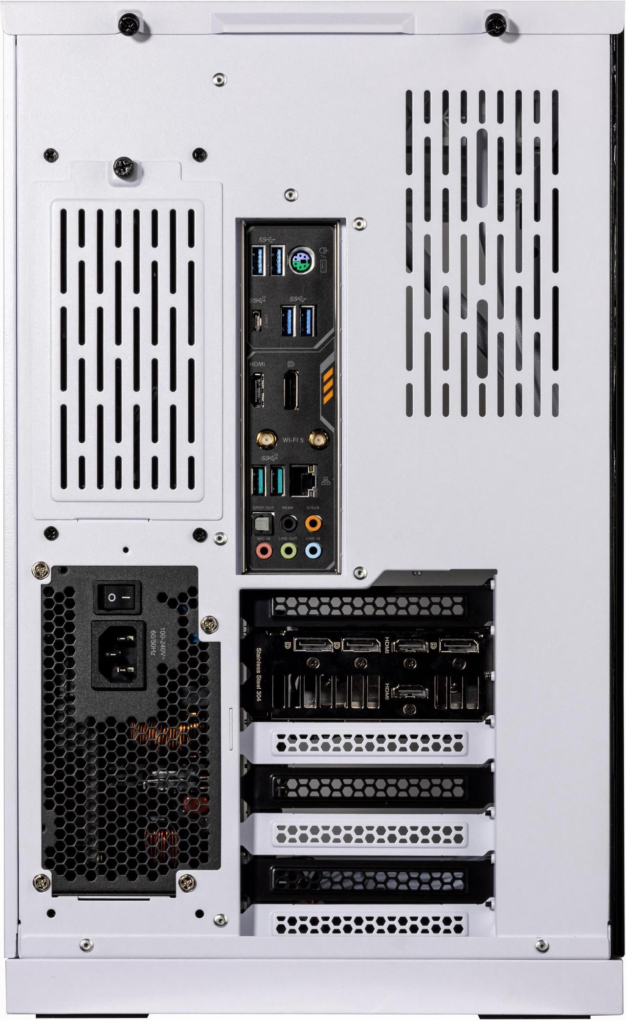 Alt view image 6 of 7 - Velztorm Lux Lyte Custom Built Gaming Desktop PC (AMD Ryzen 9 - 5900X 12-Core, GeForce RTX 3070, 32GB RAM, 512GB PCIe SSD + 2TB HDD (3.5), Wifi, USB 3.2, HDMI, Bluetooth, Display Port, Win 10 Pro)