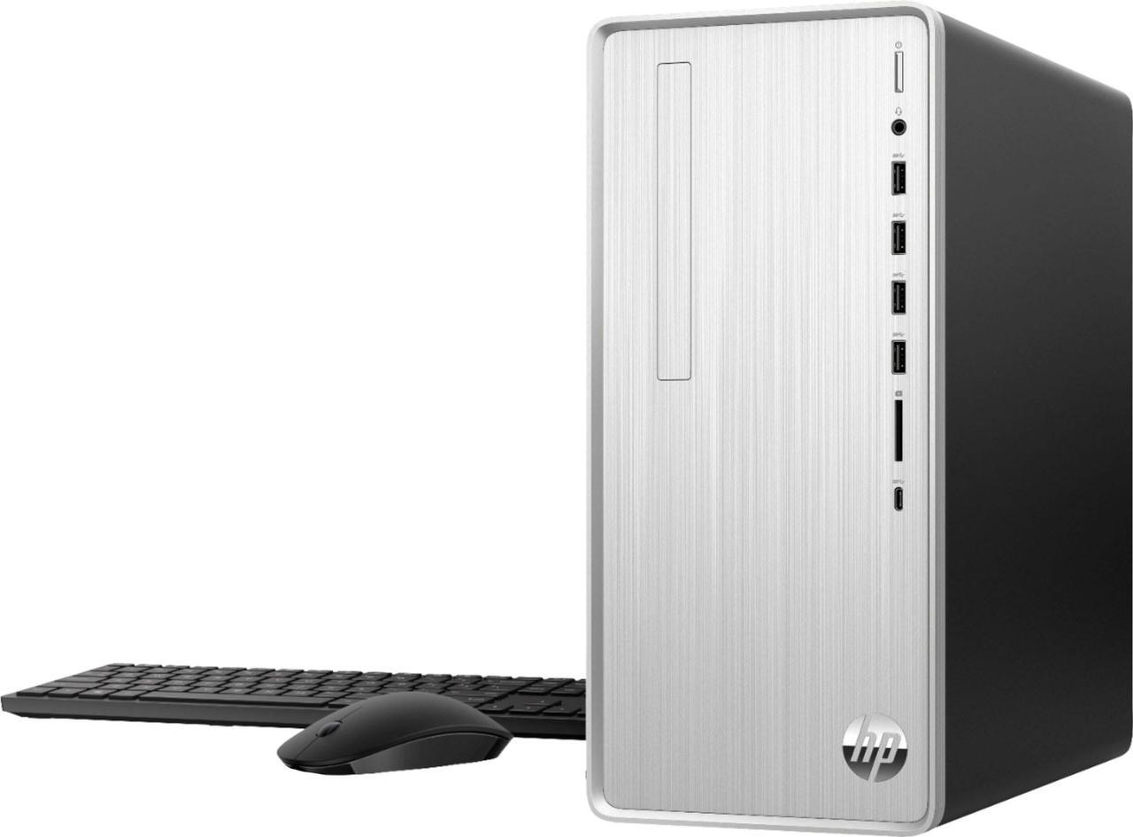 Alt view image 7 of 7 - HP Pavillion TP01-2234 Home & Business Desktop (AMD Ryzen 7 5700G 8-Core, AMD Radeon, 64GB RAM, 2TB PCIe SSD + 6TB HDD (3.5), Wifi, USB 3.2, HDMI, Bluetooth, SD Card, Win 11 Pro)
