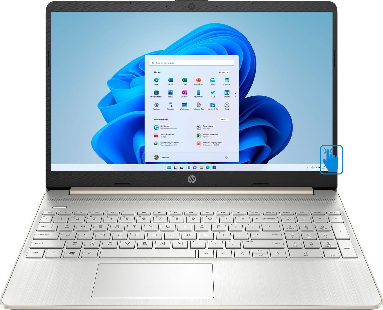 Main image of HP 15-dy2073dx Home & Business Laptop (Intel i7-1165G7 4-Core, 15.6" 60Hz Touch Full HD (1920x1080), Intel Iris Xe, 32GB RAM, 512GB m.2 SATA SSD, Wifi, HDMI, Webcam, Bluetooth, Win 11 Home S-Mode)