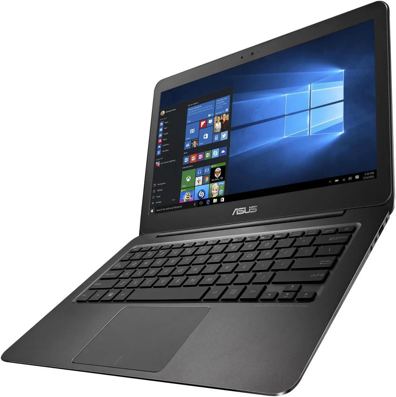 Alt view image 5 of 7 - ASUS ZenBook Signature Edition  Home & Business Laptop (Intel M3-6Y30 2-Core, 13.3" 60Hz Touch 3200 x 1800, Intel HD 515, 8GB RAM, 1TB m.2 SATA SSD, Win 10 Home) with Microsoft 365 Personal , Hub