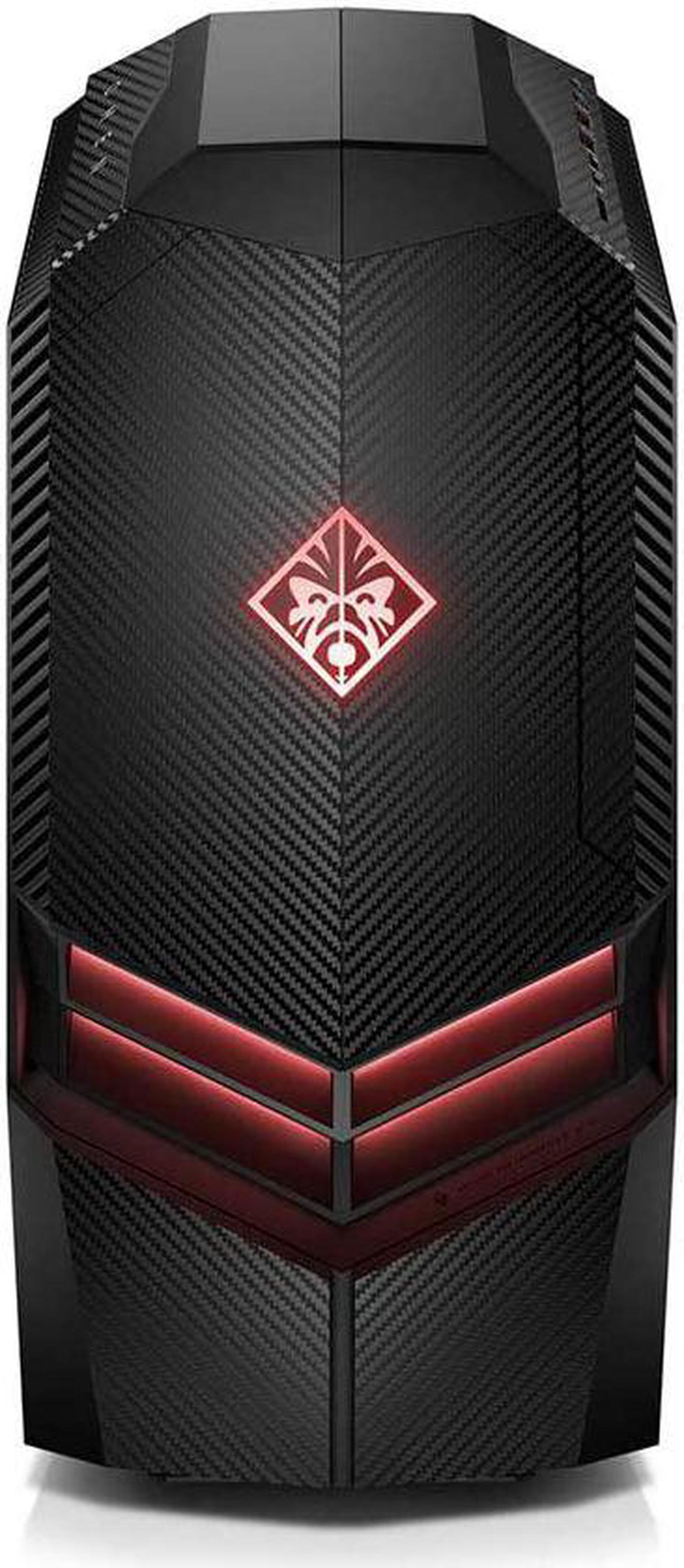 Alt view image 3 of 5 - HP Omen 880se Home & Business Desktop (Intel i7-9700K 6-Core, 16GB RAM, 2TB PCIe SSD, NVIDIA RTX 2080 Ti, Wifi, Bluetooth, HDMI, Display Port, SD Card, USB 3.0, Black, Win 10 Home) Refurbished
