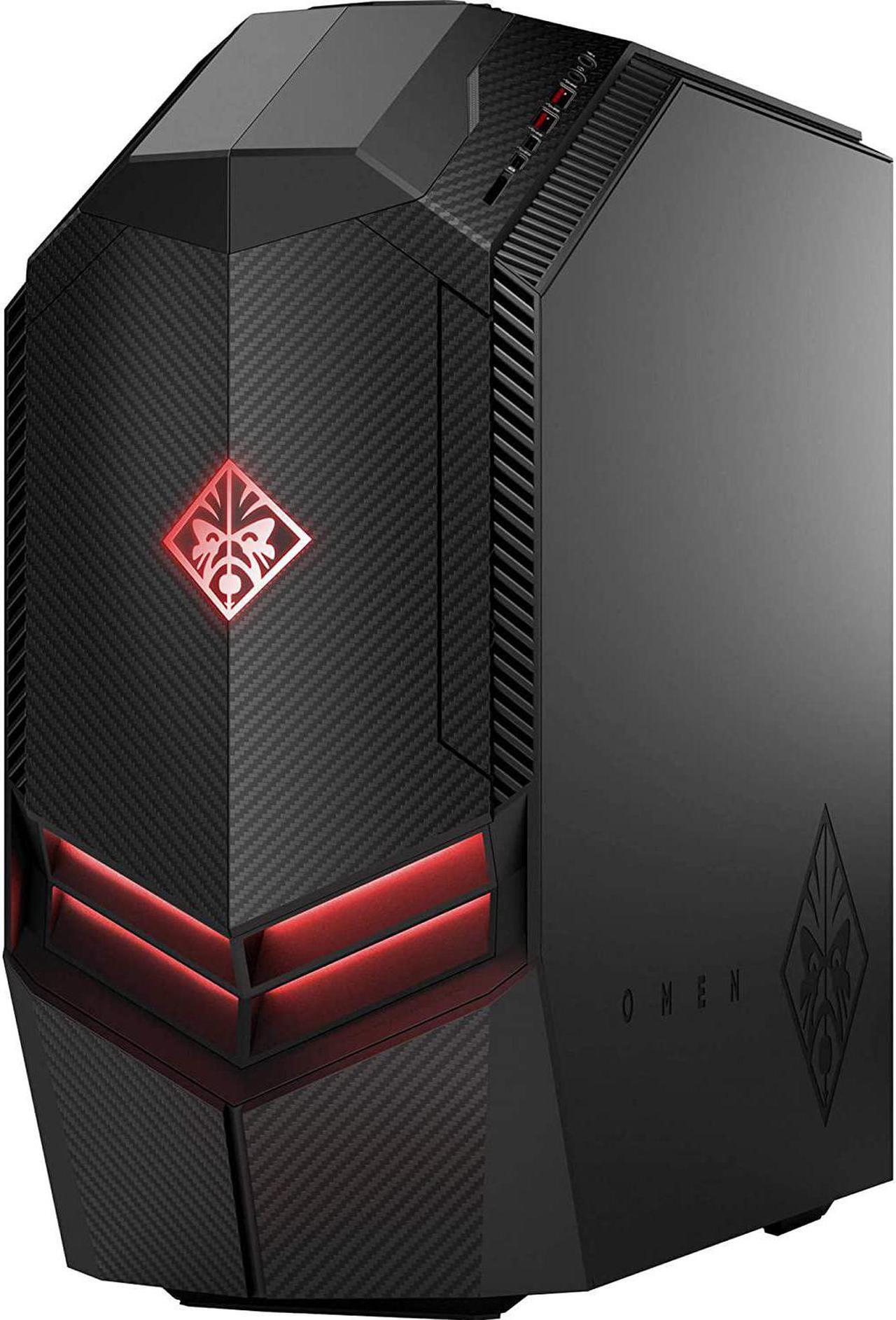Alt view image 2 of 5 - HP Omen 880se Home & Business Desktop (Intel i7-9700K 6-Core, 16GB RAM, 2TB PCIe SSD, NVIDIA RTX 2080 Ti, Wifi, Bluetooth, HDMI, Display Port, SD Card, USB 3.0, Black, Win 10 Home) Refurbished
