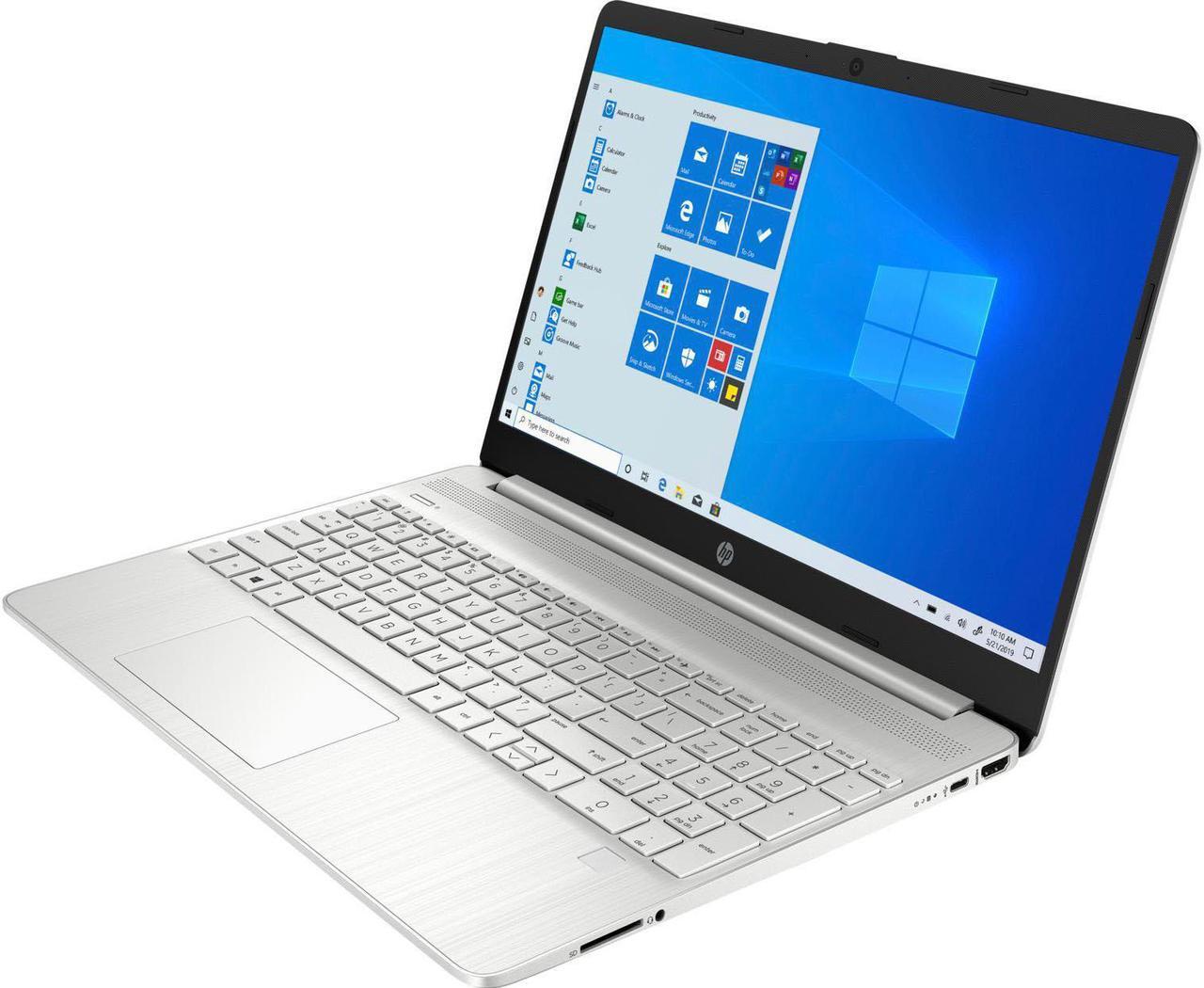Alt view image 3 of 5 - HP 15t-dy200 Home & Business Laptop (Intel i7-1165G7 4-Core, 15.6" 60Hz Touch Full HD (1920x1080), Intel Iris Xe, 16GB RAM, 8TB PCIe SSD, Wifi, USB 3.2, Win 10 Pro) with Travel & Work Backpack