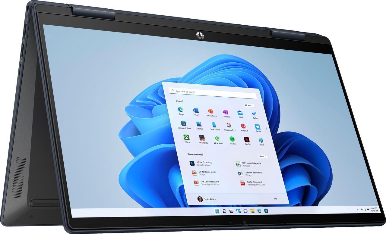 Alt view image 4 of 7 - HP Pavilion 14-ek0013dx Home & Business 2-in-1 Laptop (Intel i3-1215U 6-Core, 14.0" 60Hz Touch Full HD (1920x1080), Intel UHD, 8GB RAM, 1TB PCIe SSD, Wifi, Win 11 Home S-Mode) with DV4K Dock