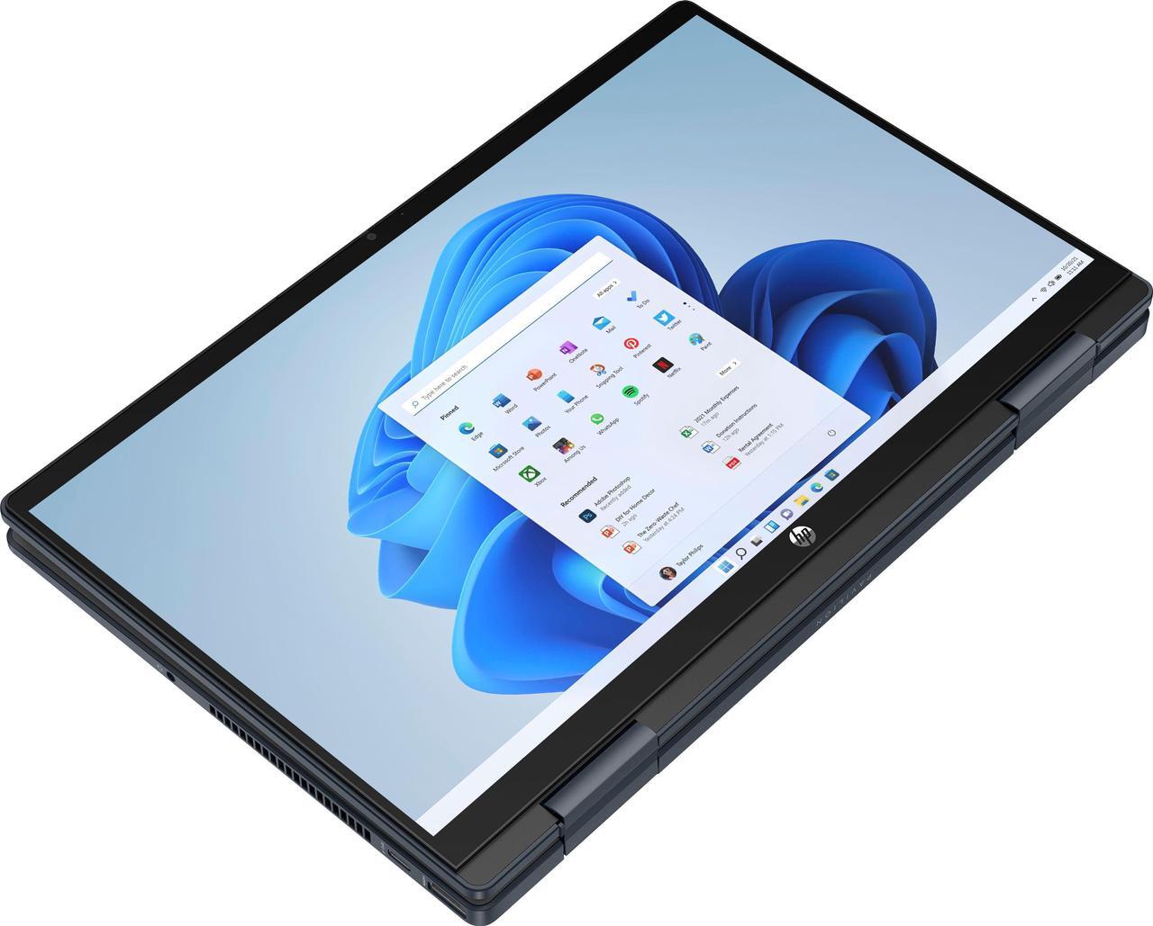 Alt view image 5 of 7 - HP Pavilion 14-ek0013dx Home & Business 2-in-1 Laptop (Intel i3-1215U 6-Core, 14.0" 60Hz Touch Full HD (1920x1080), Intel UHD, 8GB RAM, 1TB PCIe SSD, Wifi, Win 11 Home S-Mode) with DV4K Dock