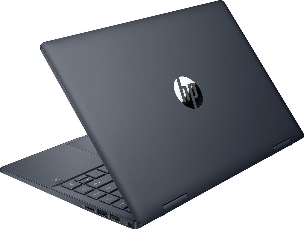 Alt view image 6 of 7 - HP Pavilion 14-ek0013dx Home & Business 2-in-1 Laptop (Intel i3-1215U 6-Core, 14.0" 60Hz Touch Full HD (1920x1080), Intel UHD, 8GB RAM, 1TB PCIe SSD, Wifi, Win 11 Home S-Mode) with DV4K Dock