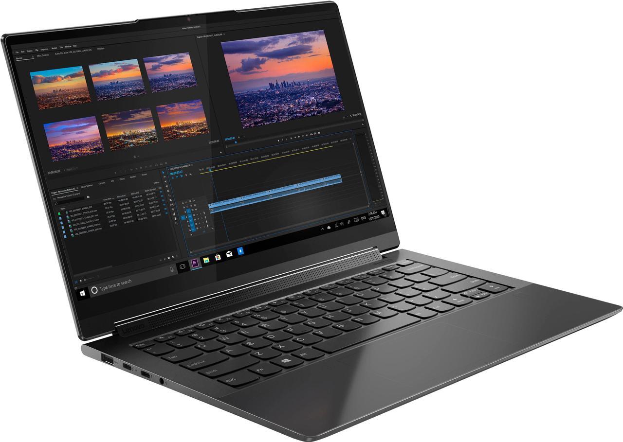 Alt view image 3 of 7 - Lenovo Yoga 9i Home & Entertainment 2-in-1 Laptop (Intel i7-1195G7 4-Core, 14.0" 60Hz Touch 4K Ultra HD (3840x2160), Intel Iris Xe, 16GB RAM, 2TB PCIe SSD, Backlit KB, Wifi, USB 3.2, Win 11 Pro)