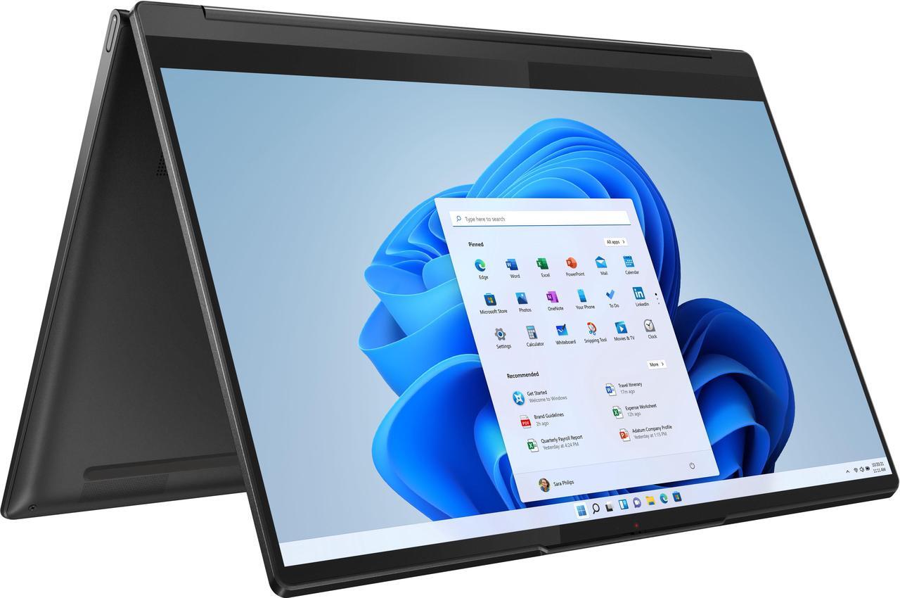 Alt view image 2 of 7 - Lenovo Yoga 9i Home & Entertainment 2-in-1 Laptop (Intel i7-1195G7 4-Core, 14.0" 60Hz Touch 4K Ultra HD (3840x2160), Intel Iris Xe, 16GB RAM, 2TB PCIe SSD, Backlit KB, Wifi, USB 3.2, Win 11 Pro)