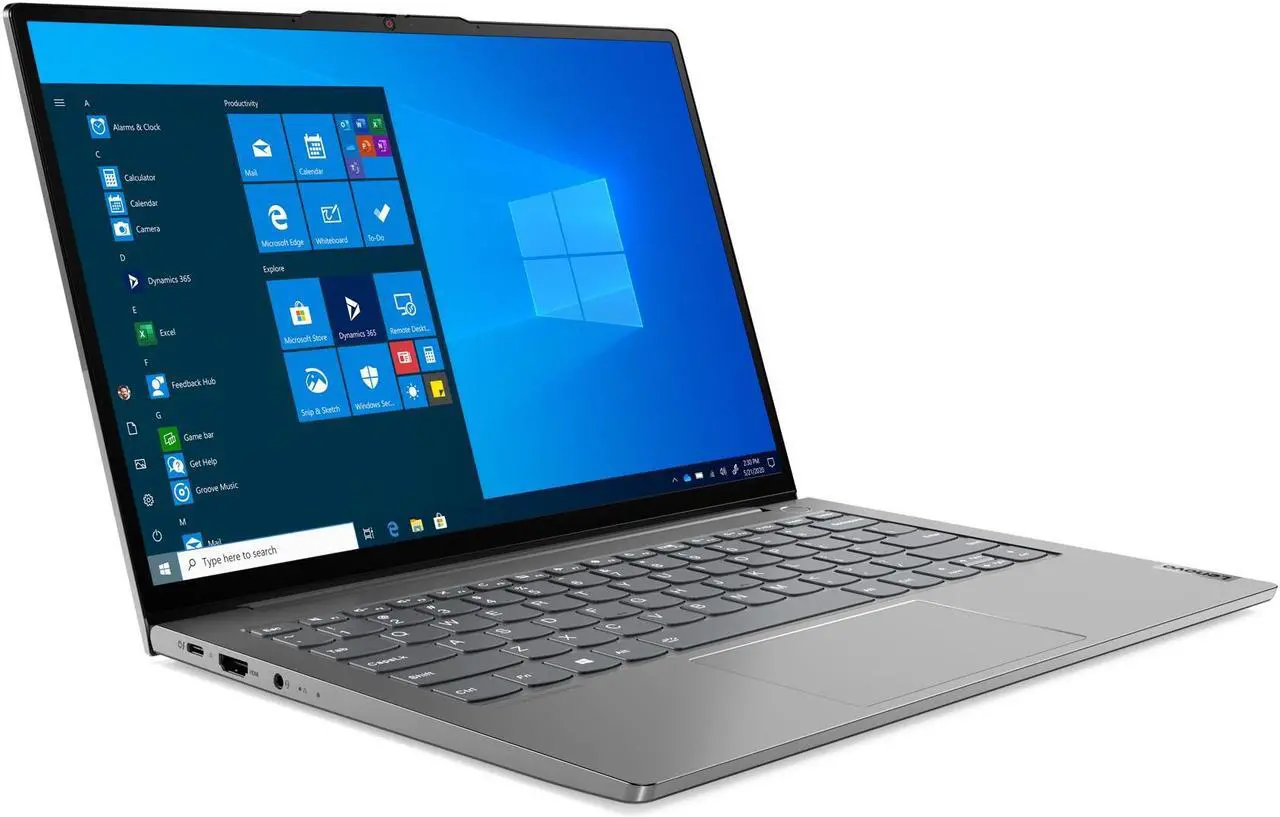 Alt view image 2 of 7 - Lenovo ThinkBook 13s G3 ACN Home & Business Laptop (AMD Ryzen 5 5600U 6-Core, 13.3" 60Hz Wide UXGA (1920x1200), AMD Radeon, 8GB RAM, 256GB SSD, Win 11 Pro) with Travel & Work Backpack