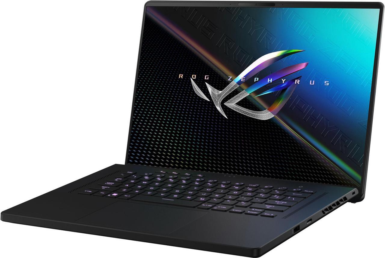 Alt view image 3 of 7 - ASUS ROG Zephyrus M16 Gaming Laptop (Intel i7-12700H 14-Core, 24GB DDR5 4800MHz RAM, 2x2TB PCIe SSD RAID 0  (4TB), NVIDIA GeForce RTX 3060, 16.0" 165 Hz Wide UXGA (1920x1200), Win 11 Home) Refurbished