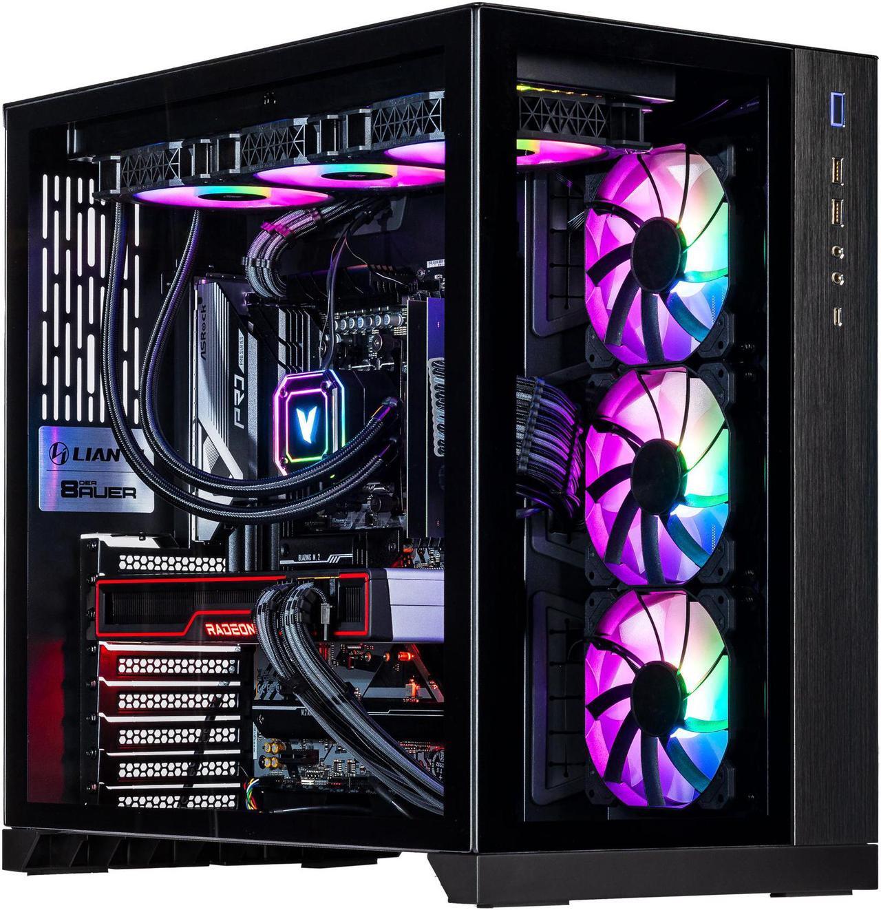 Main image of Velztorm Septex CTO Gaming Desktop PC (AMD Ryzen 7 7700X 8-Core, Radeon RX 6900 XT 16GB, 16GB DDR5, 2TB PCIe SSD, 360mm AIO, 1000 W PSU WiFi 6, BT 5.2, Win 10 Home) VELZ0067