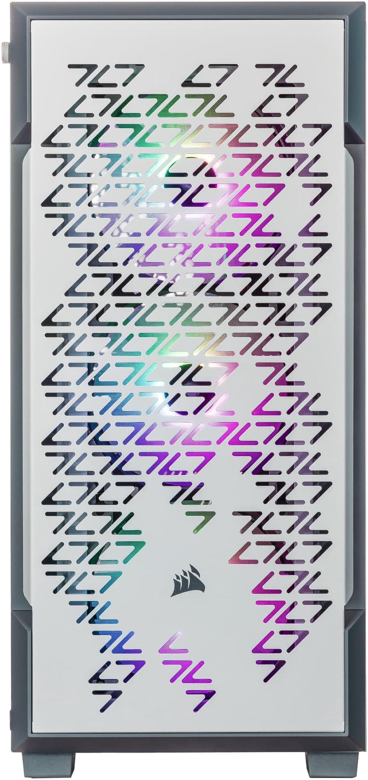 Alt view image 6 of 7 - Velztorm White Ferrux II Custom Built Gaming Desktop PC (Intel Core i9-12900K 16-Core, 32GB RAM, 1TB PCIe SSD + 1TB HDD (3.5), GeForce RTX 4060, Wifi, Bluetooth, White, Win 11 Home)