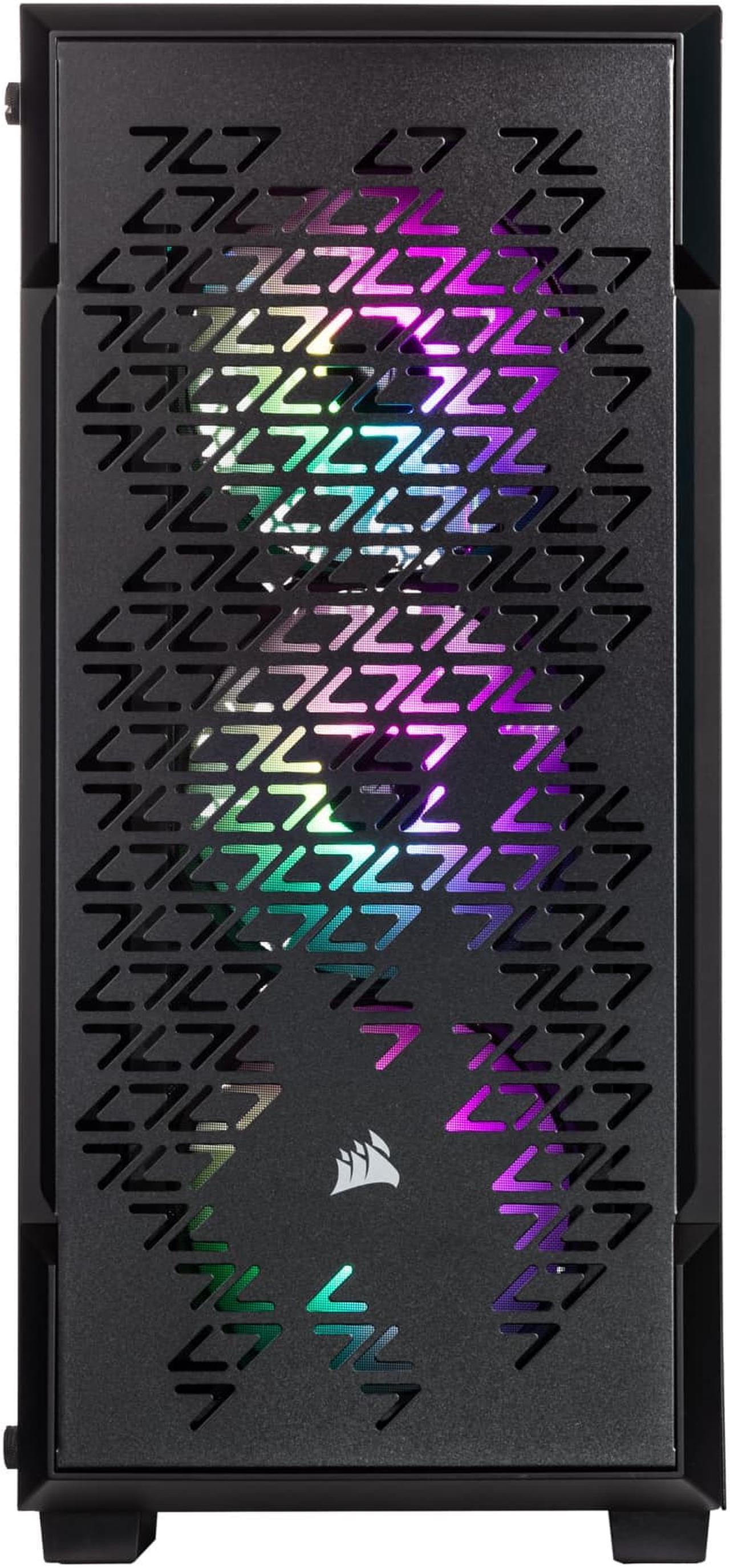 Alt view image 6 of 7 - Velztorm Ferrux II Custom Built Gaming Desktop PC (Intel i9-12900K 16-Core, 128GB RAM, 2TB PCIe SSD + 2TB HDD (3.5), GeForce RTX 3050, Wifi, Bluetooth, Black, Win 10 Pro)