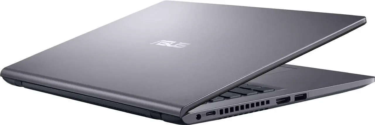 Alt view image 2 of 7 - ASUS Vivobook 14 Thin and Light Slate Grey Laptop 14.0" HD Display (AMD Ryzen 3 3250U, 8GB RAM, 128GB SSD, AMD Radeon, USB Type-C, WiFi 5, BT 5, Webcam, Win 10 Pro)