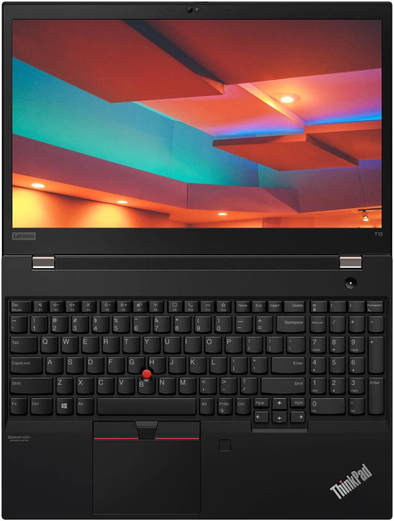 Alt view image 5 of 6 - Lenovo Thinkpad T15 Gen 2 Home & Business Laptop (Intel i7-1165G7 4-Core, 15.6" 60Hz Full HD (1920x1080), Intel Iris Xe, 8GB RAM, 2TB PCIe SSD, Wifi, Win 11 Pro) with Travel & Work Backpack